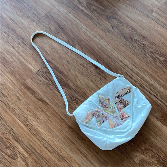 Vintage Dove white purse with 5 zip compartments - Picture 3 of 16